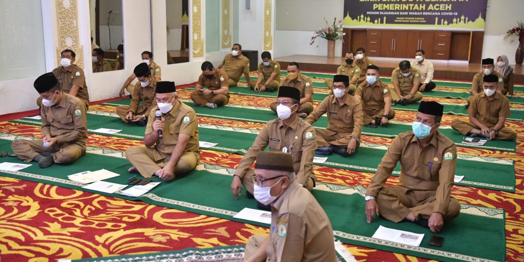 Sekda Aceh : Ingatkan Kepala Sekolah Vaksin Siswa Batas 30 September
