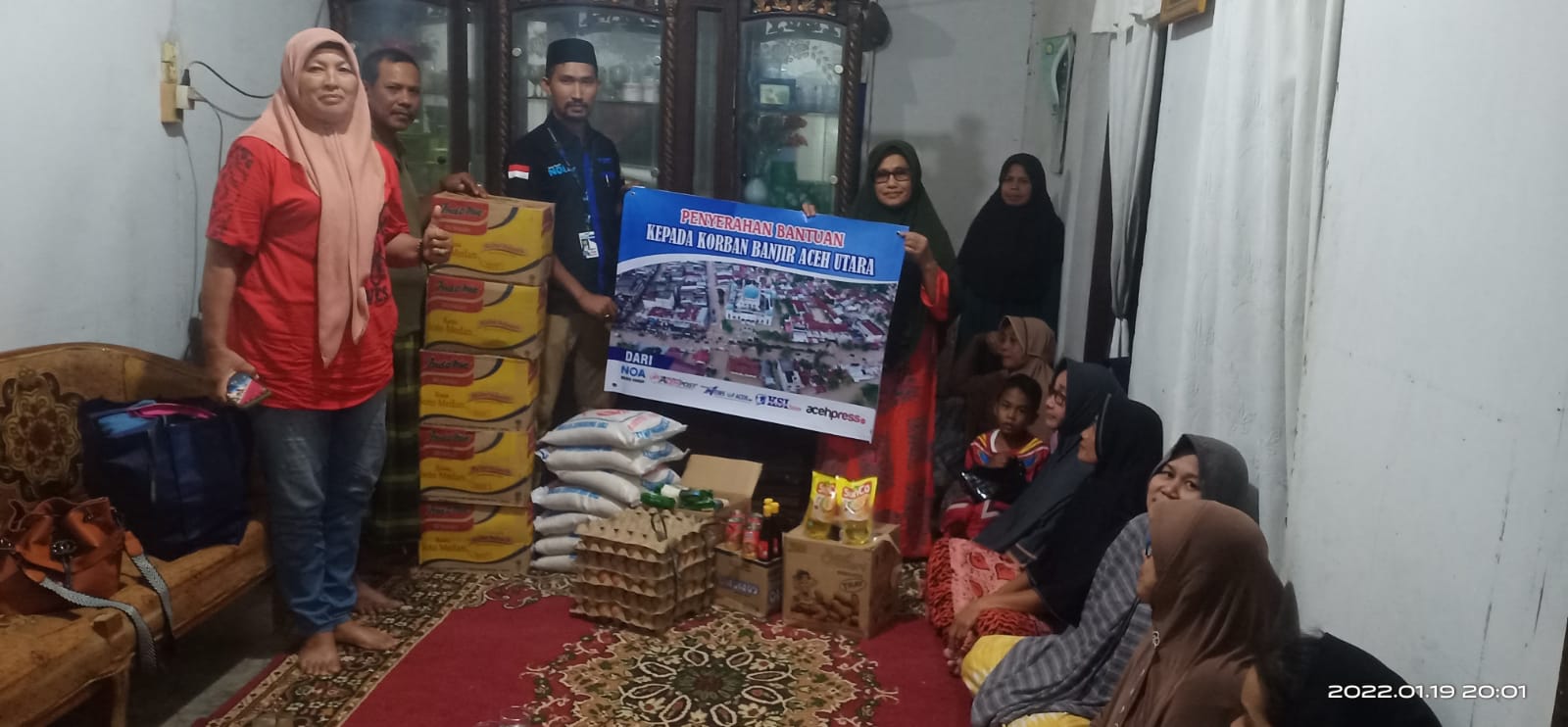 RAWAT Salurkan Bantuan Untuk Korban Banjir Aceh Utara