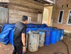Ditreskrimsus Tangkap Penimbun 6,2 Ton Solar di Aceh Barat 