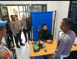 Kapolres Aceh Tamiang Cek Tempat Pelayanan Publik Polres Aceh Tamiang