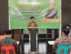 Dinas Pendidikan Dayah Latih Guru Al-Qur’an se-Aceh di Dayah Darul Fikri
