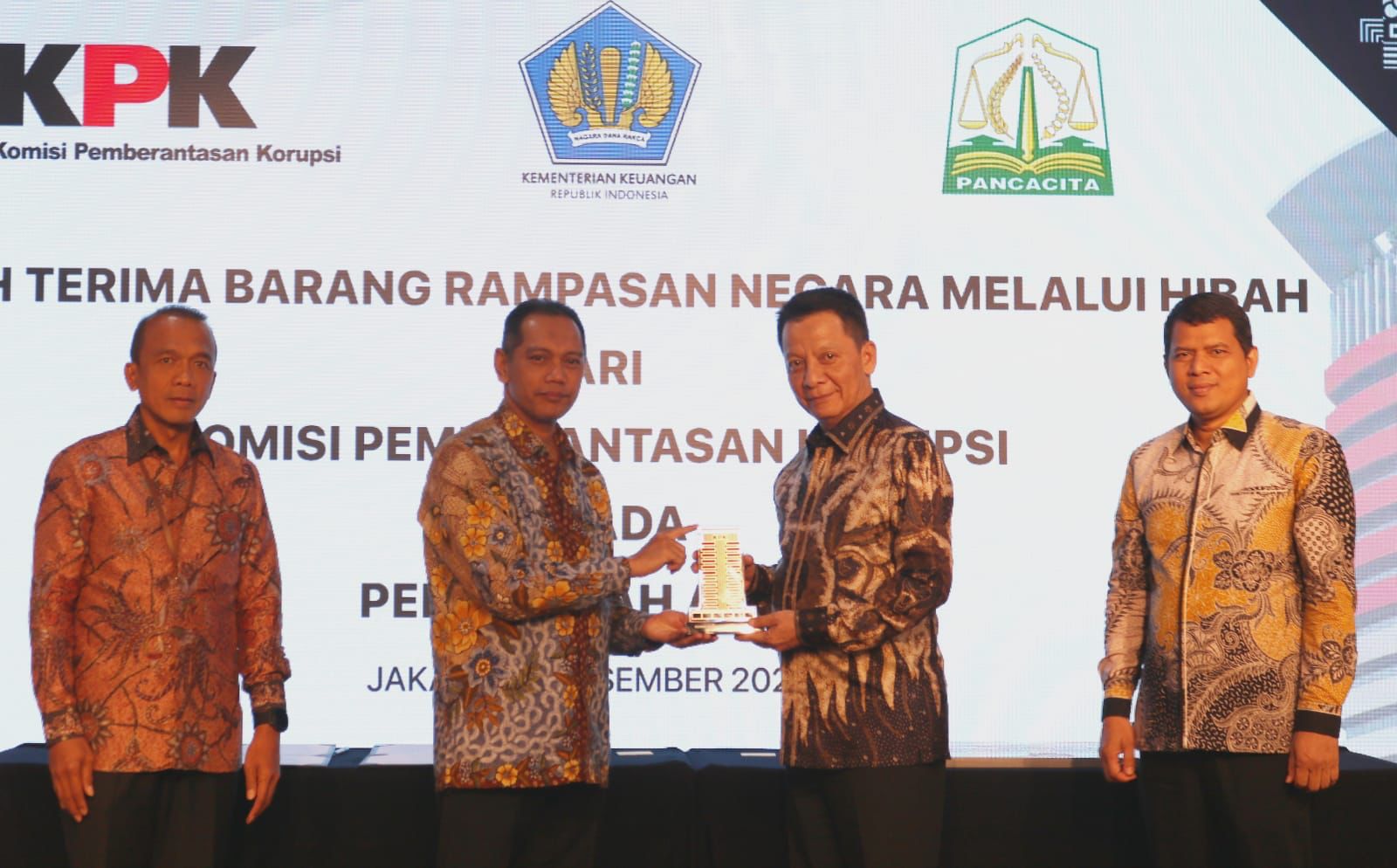 Pemerintah Aceh Dapat Hibah Tanah dan Bangunan Senilai Rp20,6 Miliar dari KPK