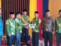 Kakanmenag Aceh Timur Sertijab Kepala KUA Serbajadi