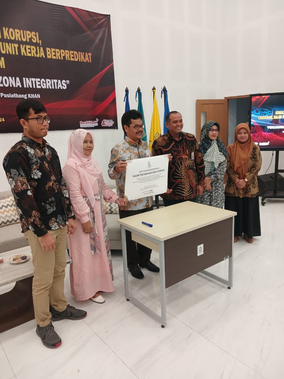 ISBI Aceh Minta Pendamping Puslatbang KHAN LAN