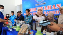 BNNP Aceh Musnahkan Barang Bukti Narkotika