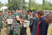 “Letkol Inf Faurizal Noerdin, Dandim 0101/KBA, memimpin kegiatan karya bakti dengan semangat gotong royong.”di Masjid Tuha, Kecamatan Indrapuri, Kabupaten Aceh Besar, Rabu (24/09/2025) pagi.[Photo: Pemadam IM]