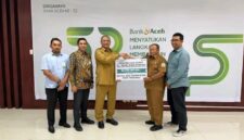 Bupati Aceh Tamiang terima zakat Bank Aceh, Sumber foto Humas Sekdakab Aceh Tamiang