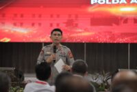Kapolda Aceh Irjen Pol Marzuki Ali Basyah mengajak masyarakat fokus membangun Aceh dan menjauhi perpecahan. “Waktunya membangun, disharmoni no!”
