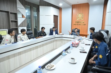 Sejumlah lembaga dan organisasi mahasiswa diterima Ketua DPRK / foto net