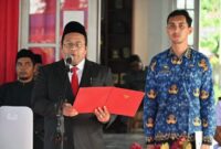 Wali Kota Sabang Zulkifli H. Adam memimpin upacara Hari Sumpah Pemuda ke-97 Tahun 2025.