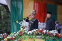 Bupati Aceh Besar Pimpin Upacara Peringatan Uro Lahe ke-69 Kabupaten Aceh Besar Tahun 2025, di Lapangan Bungoeng Jeumpa, Senin (24/11/2025). FOTO/MC ACEH BESAR