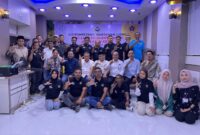 Peserta UKW Angkatan XX di Lhokseumawe, Jumat 12 Desember 2025. (Dok PWI Lhokseumawe)