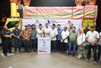 Gubernur Aceh, Muzakir Manaf menerima kunjungan & bantuan dari Perusahaan Multinasional Upland Resources yang beroperasi di United Kingdom, Malaysia & Indonesia DI Bandara SIM, Senin, 15 Desember 2025 malam